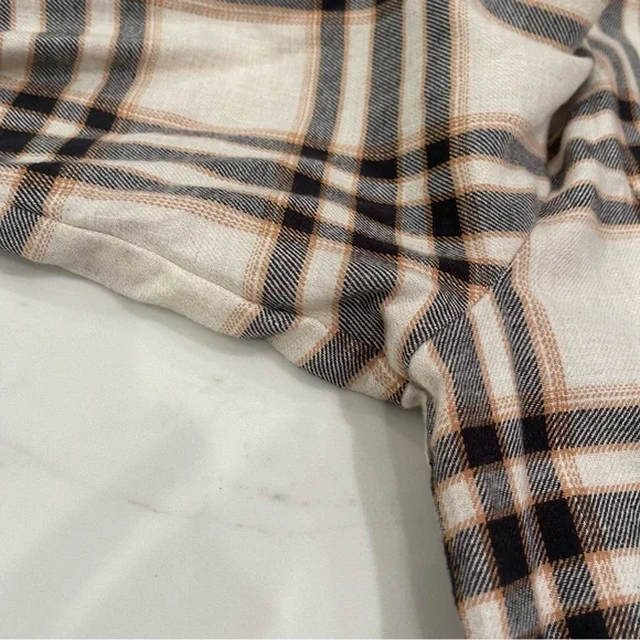 NWOT Old Navy “The Boyfriend” Plaid Button Down Shirt - Picture 7 of 15